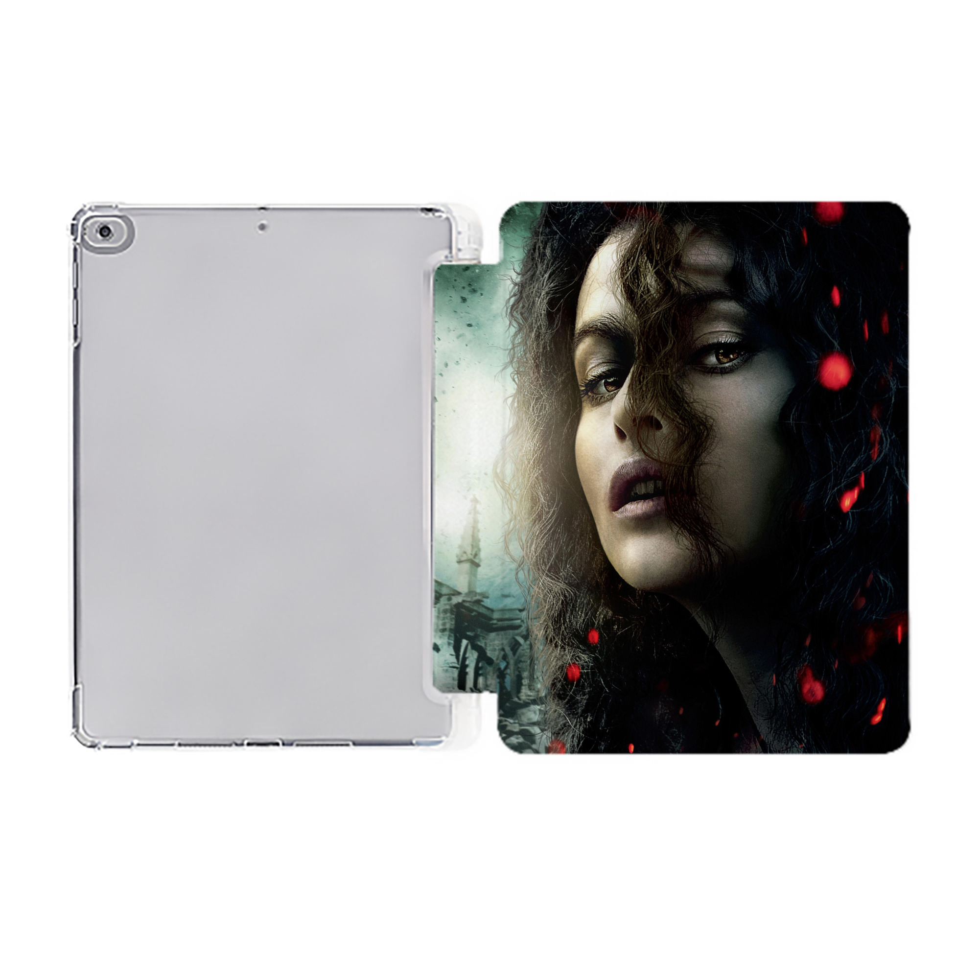 （画像用） Harry Potter ハリー・ポッターシリーズ IPad ケース ペン収納付き 三つ折りスタンド PUレザー×シリコン 対応機種9.5/10.5/10.9インチ